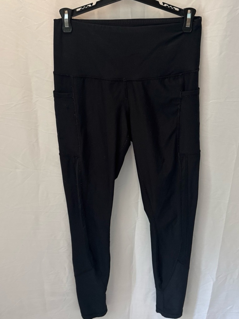 90 Degree By Reflex Black High-Waist Pocket Leggings